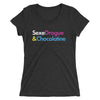 T-shirt Toulouse noir anthracite - Sexe, drogue et chocolatine
