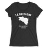 T-shirt Bretagne noir anthracite - Mon histoire commence