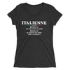 T-shirt Italie noir anthracite - J'ai toujours raison