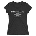 Portugaise, j'ai toujours raison - T-shirt femme standard