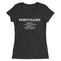 Thumbnail for T-shirt Portugal noir anthracite - J'ai toujours raison
