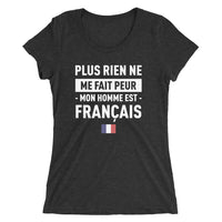 Thumbnail for T-shirt France noir anthracite - Plus rien ne me fait peur